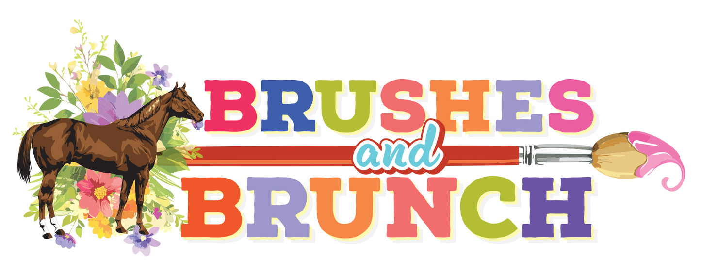 Brushes & Brunch Adult or Child Ticket (One Canvas Kit included)