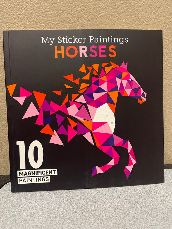 Books - My Sticker Paintings HORSES