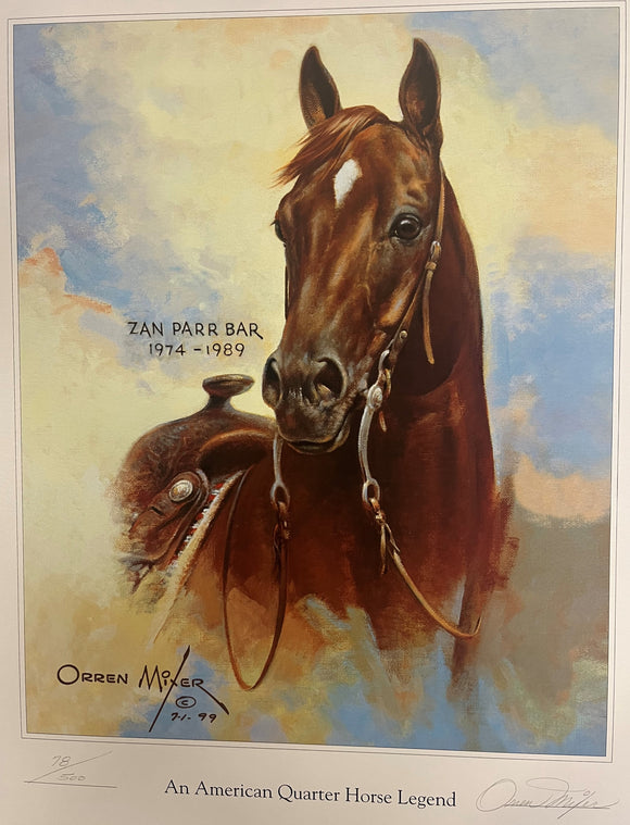 Orren Mixer- Zan Parr Bar- Signed and Number Print